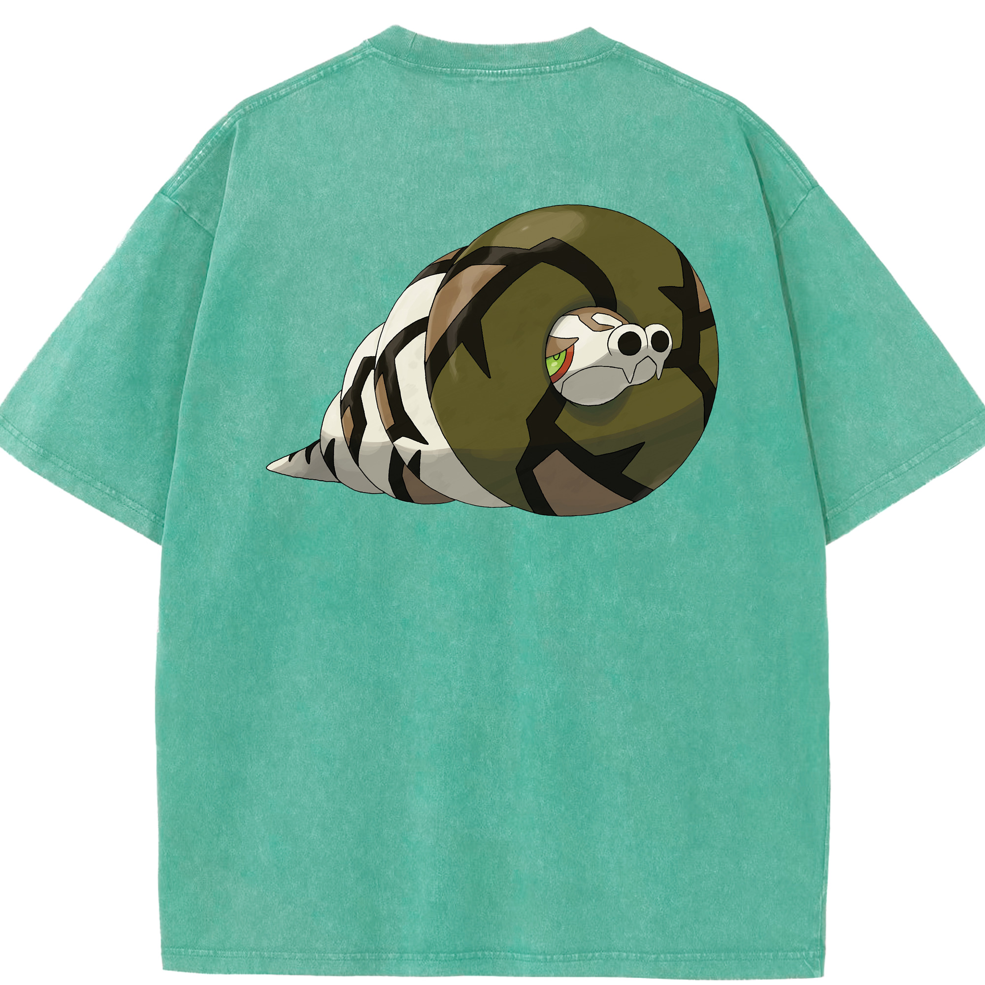 （画像用） ポケットモンスター Pokémon 綿100% ヴィンテージ風 半袖Tシャツ（背面プリント）